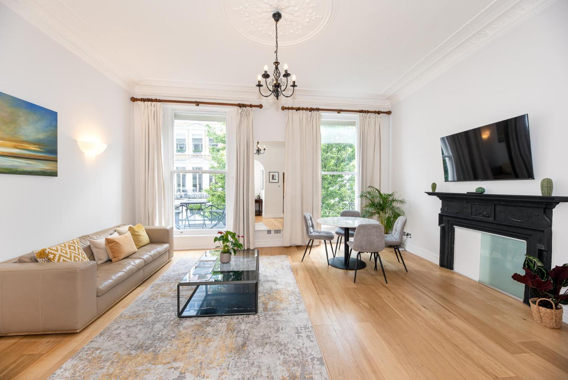 2-Bedroom Victorian Apartment In Kensington Londres Extérieur photo