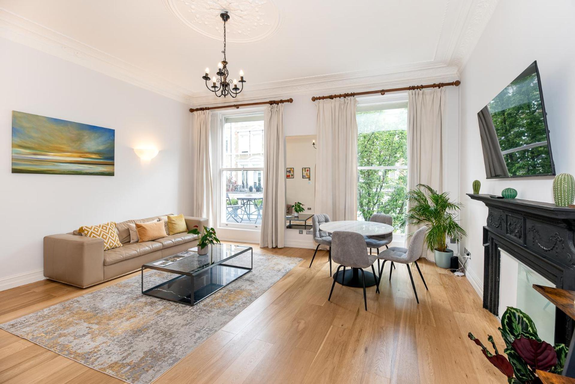 2-Bedroom Victorian Apartment In Kensington Londres Extérieur photo